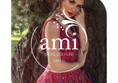 Wedding dress company branding