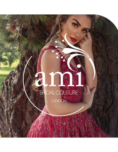 Wedding dress company branding