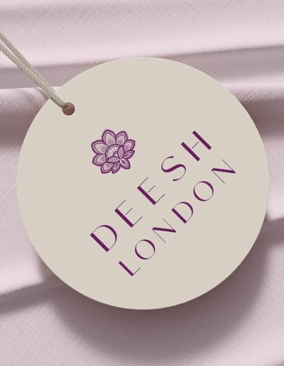 Fashion brand swing tag design