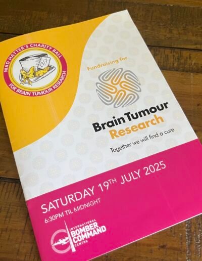 Brain Tumour Research Charity brochure