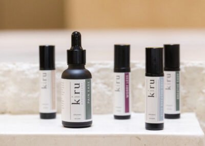 Aromatherapy bottle labels