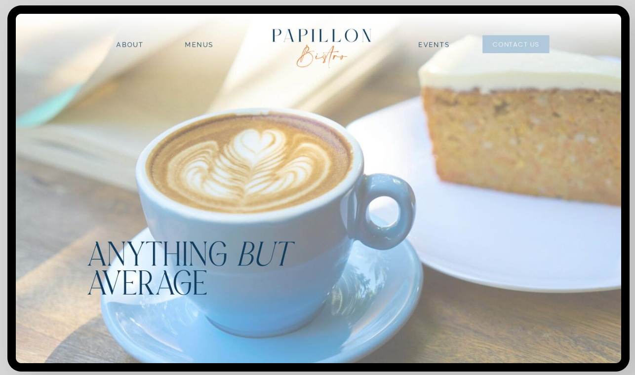 The Brand Design Boutique - website option 3