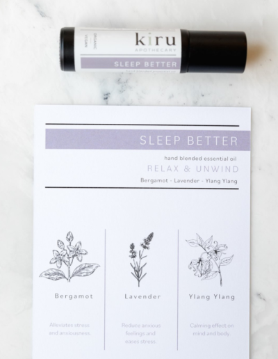 Aromatherapy brand cards